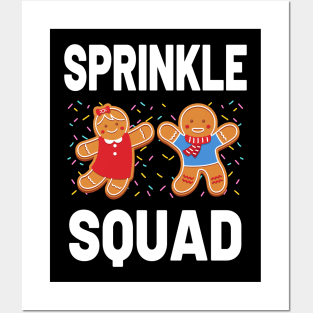 Cookies Sprinkle Clothing Matching Birthday Sprinkle Squad Posters and Art